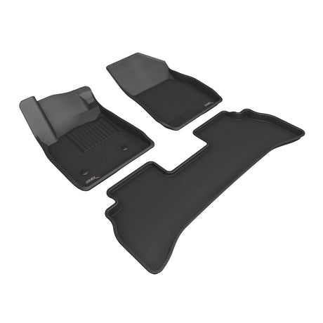 Product of 3D Mats KAGU L1CH10301509 Black Thermoplastic Rubber Of Carbon Fiber Texture Floor Liner 