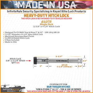 Infiniterule 61075-S Trailer Hitch Pin||61075-S_2.Jpg||87||inf61075s||2254457
