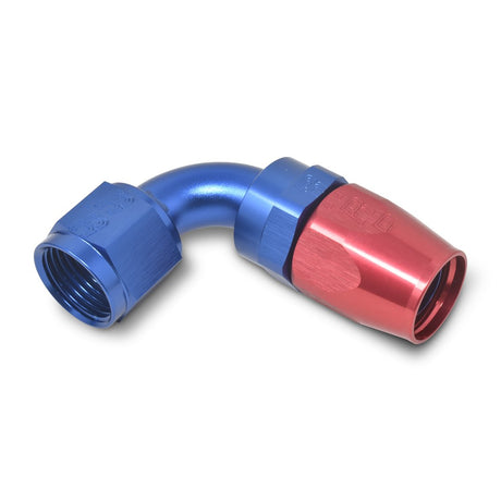 Product of Russell Automotive Full Flow 610190 Crimp-On 3/4 Inch (-12 AN) Blue/ Red 