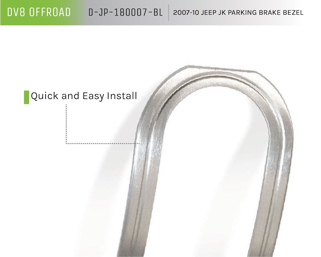 Dv8 Offroad D-Jp-180007-Bl Parking Brake Handle Boot Trim Ring||d-Jp-180007-Bl_2.Jpg||87||dv8jp180007bl||1172793