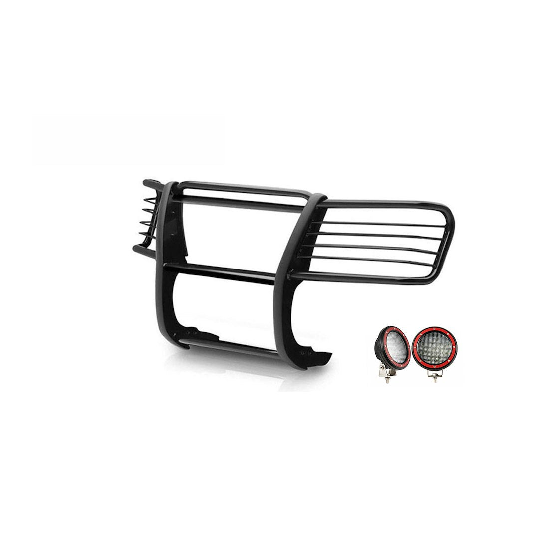 Product of Black Horse Offroad 17FP27MA-PLFR Grille Guard  