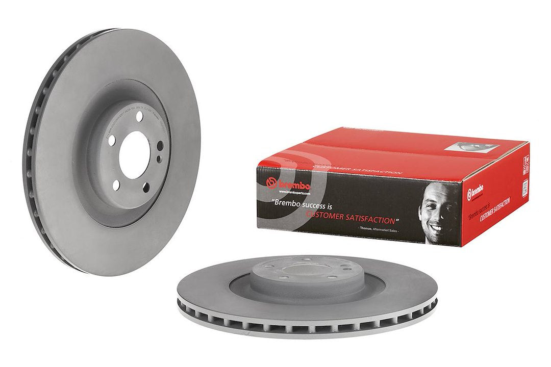 Product of Brembo 09D53213C02 Vented 1 Piece Brake Rotor 
