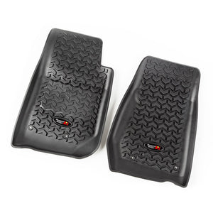 Product of Rugged Ridge All Terrain 12988.04 Black Thermoplastic Floor Liner 