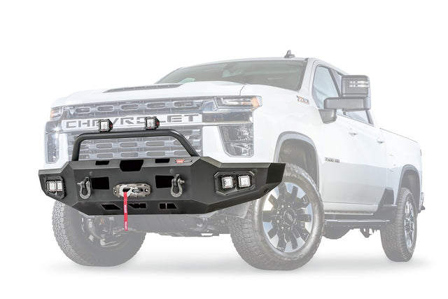 Product of Warn 105969 Ascent Steel Textured Powder Coated Bumper 