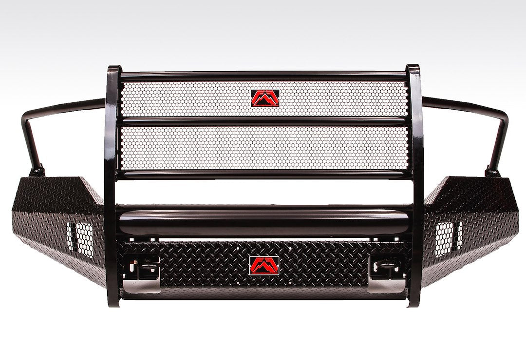 Product of Fab Fours DR09-K2460-1 Black Steel Steel Gloss Powder Coated Bumper 