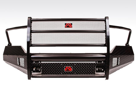 Product of Fab Fours DR09-K2460-1 Black Steel Steel Gloss Powder Coated Bumper 