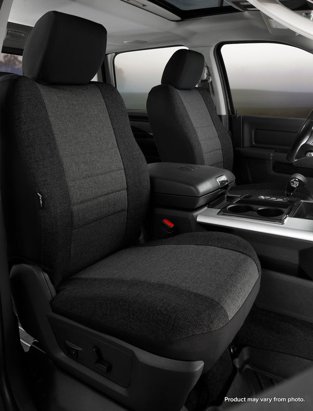 Product of Fia OE39-43 CHARC Oe™ Charcoal Center/ Black Sides Tweed Seat Cover 