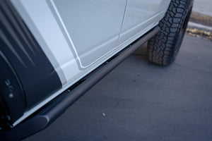Product of DV8 Offroad SRBR-01 Black Steel Round Rocker Panel Guard 
