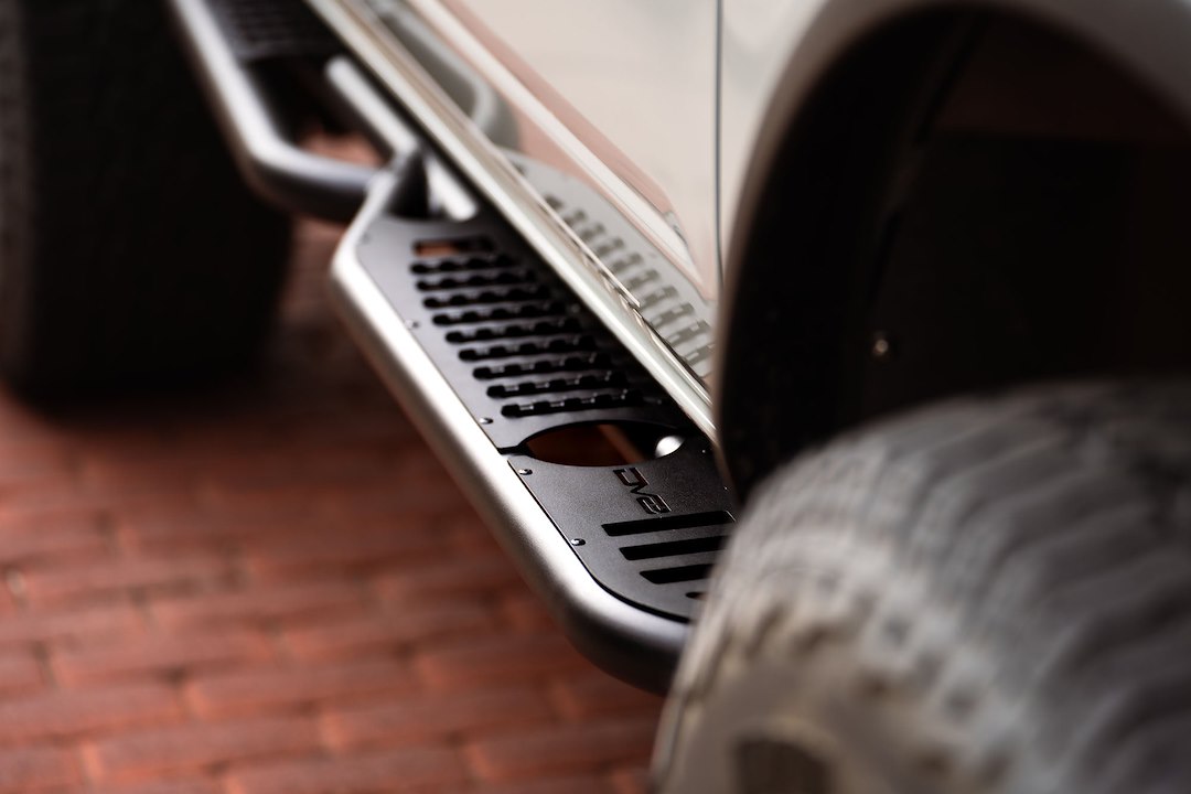 Product of DV8 Offroad SRBR-02 OE Plus Nerf Bar With Surface Steps 