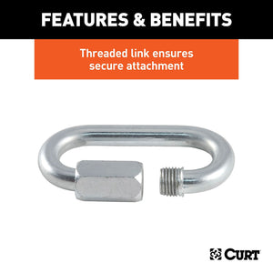 Curt 82933 Trailer Safety Chain Quick Link||82933_3008x1990_Fb.Jpg||87||c9382933||1043857