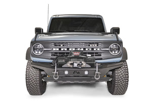 Product of Fab Fours FB21-B5251-1 Stubby Steel Powder Coated Bumper 