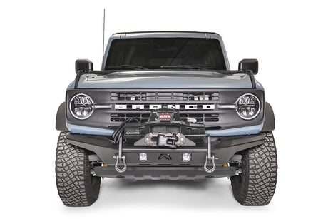 Product of Fab Fours FB21-B5251-1 Stubby Steel Powder Coated Bumper 