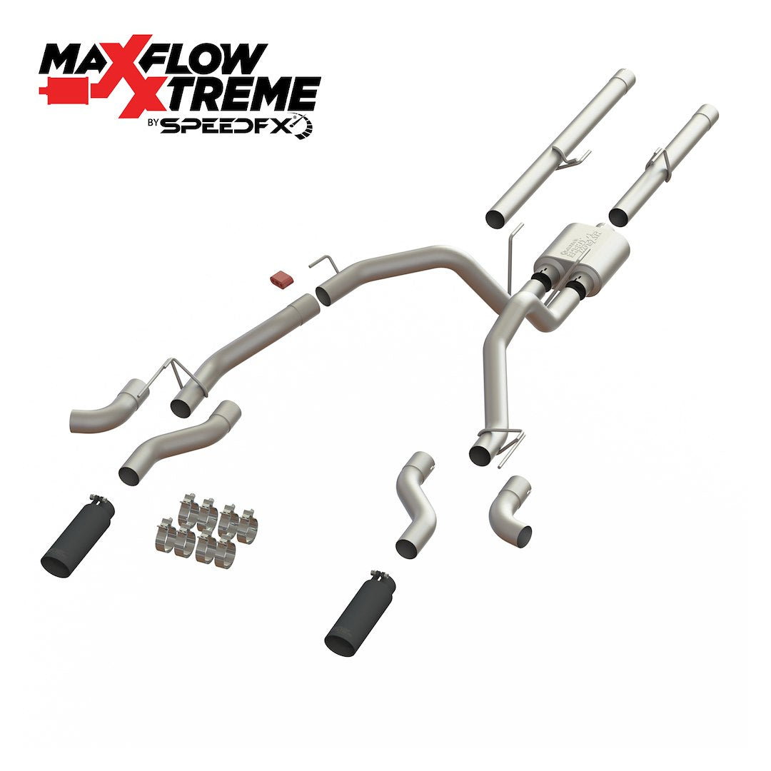 Product of SpeedFX 50200 MaxFlow Xtreme Cat Back System Single Exhaust System Kit 
