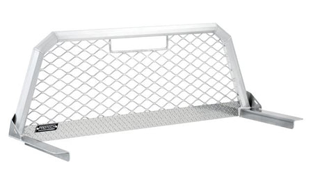 Product of Protech 57-6880-24 Bolt-On Silver Milled Mesh Headache Rack 