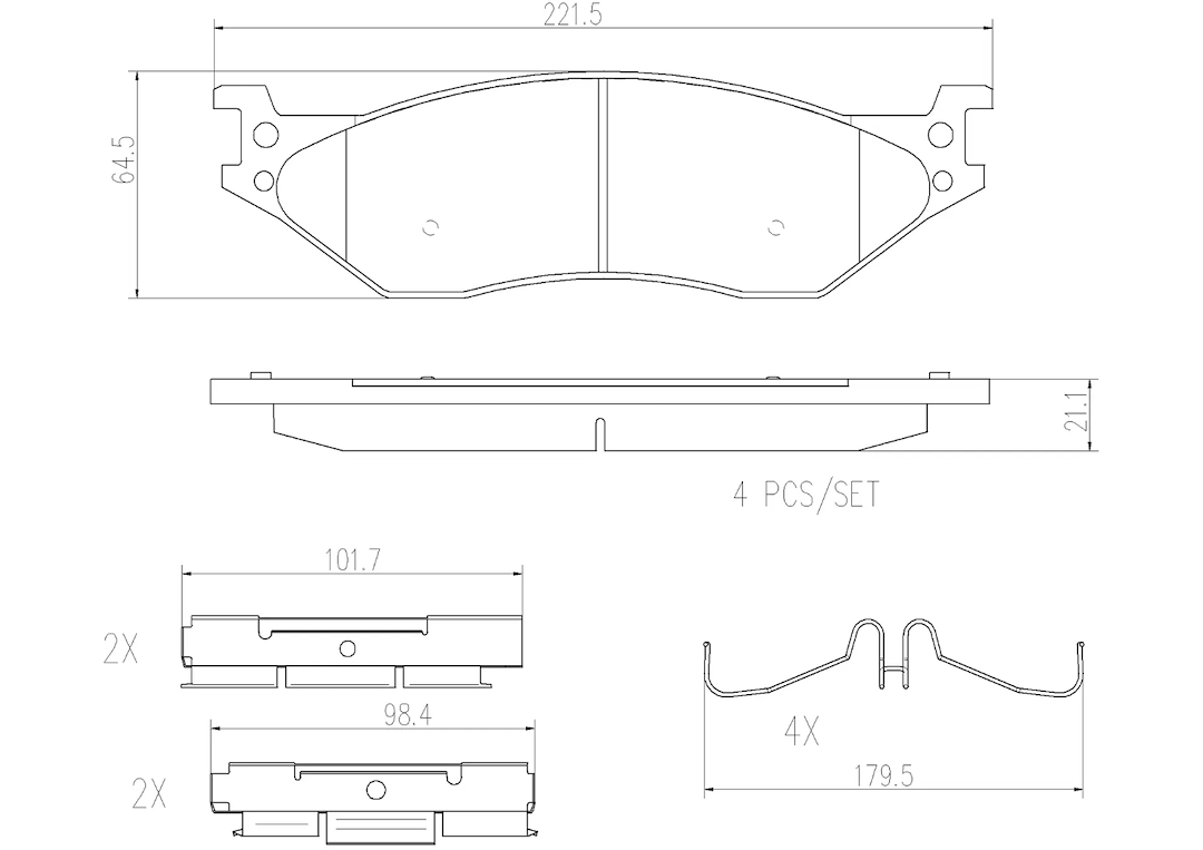 Brembo P11037n Brake Pad||p11037n_2.Png||87||brmp11037n||2104508