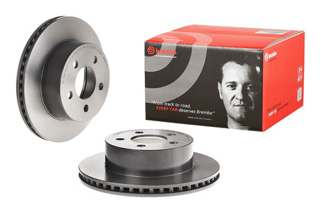Product of Brembo 09990511C02 Vented 1 Piece Brake Rotor 