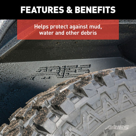 Product of Aries 2500555  Fender Well Liner 