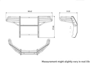 Black Horse Offroad 17fj31ma Grille Guard||17fj31ma_4.Jpg||88||blk17fj31ma||1367769