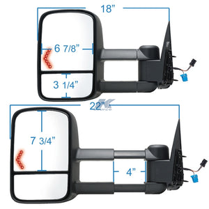 Product of K-Source 62075-76g Exterior Towing Mirror