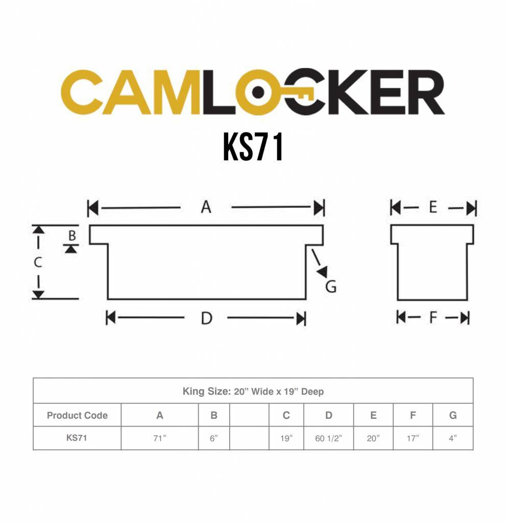 Product of Camlocker KS71_MB  Toolbox 