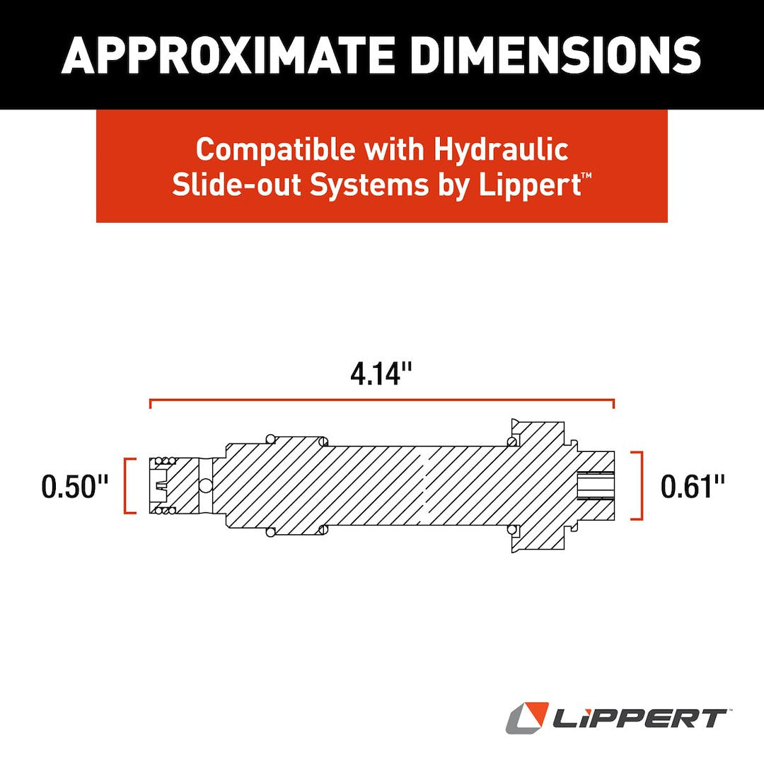 Product of Lippert Components 177094 Leveling System Hydraulic Pump Valve