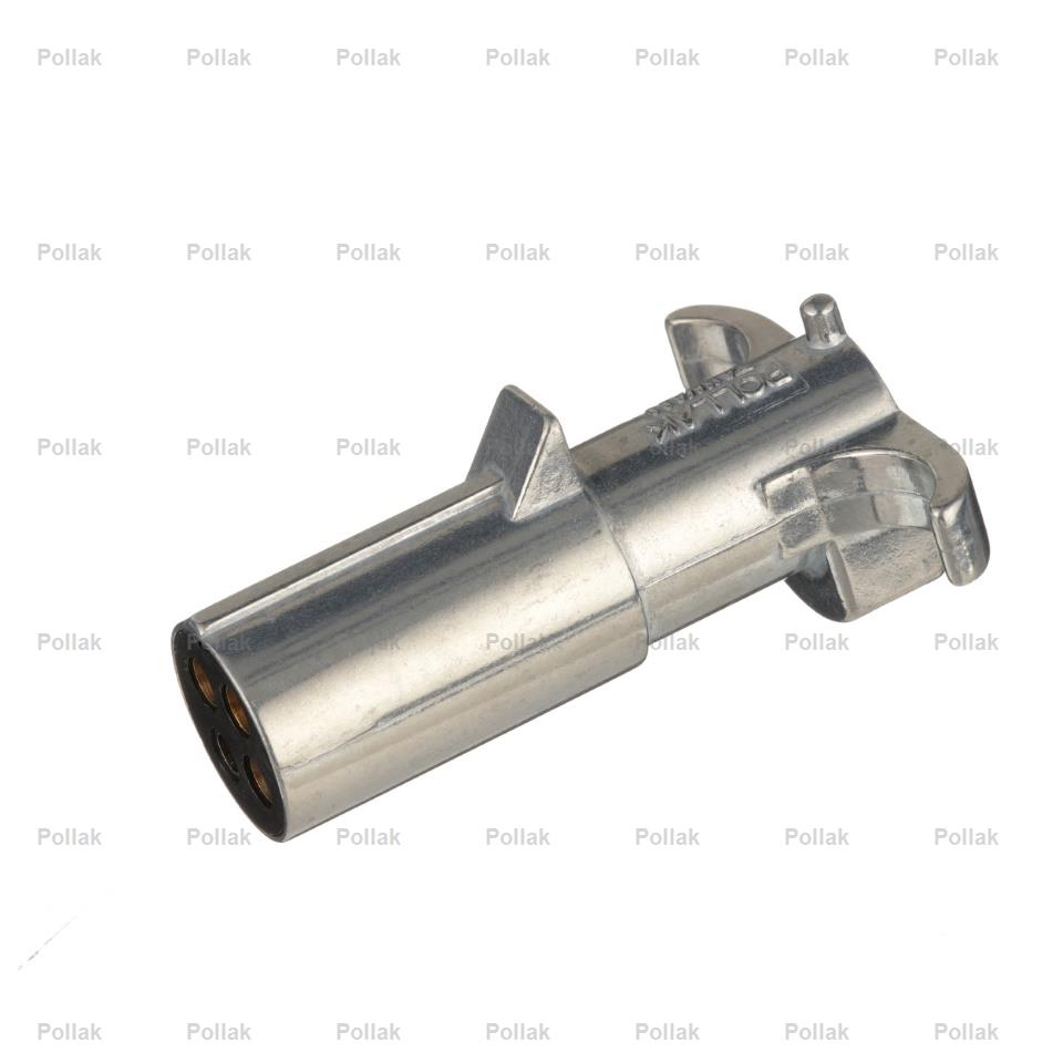 Product of Pollak 11-402 Trailer End 4 Round Trailer Wiring Connector 