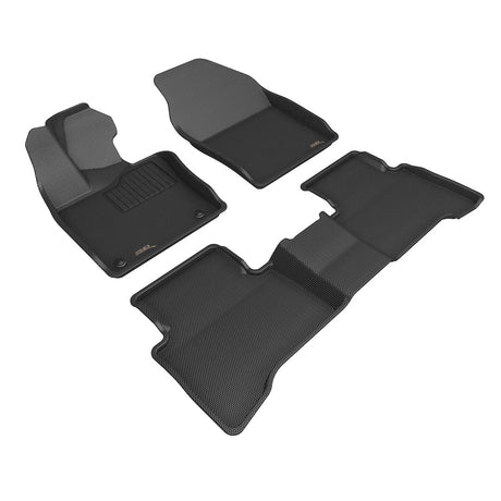 Product of 3D Mats KAGU L1TY30501509 Black Thermoplastic Rubber Of Carbon Fiber Texture Floor Liner 