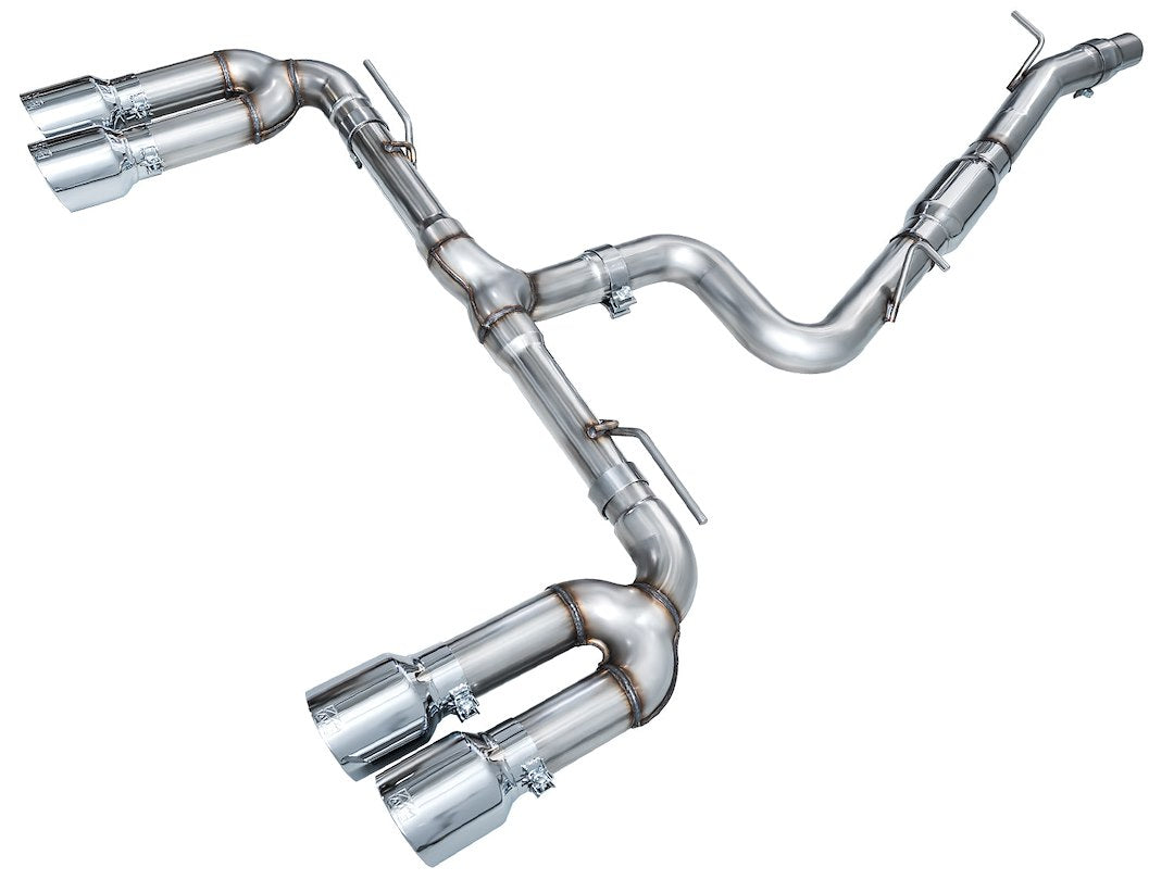 Product of AWE Tuning 3020-42897 Track Edition Cat-Back System Exhaust System Kit 