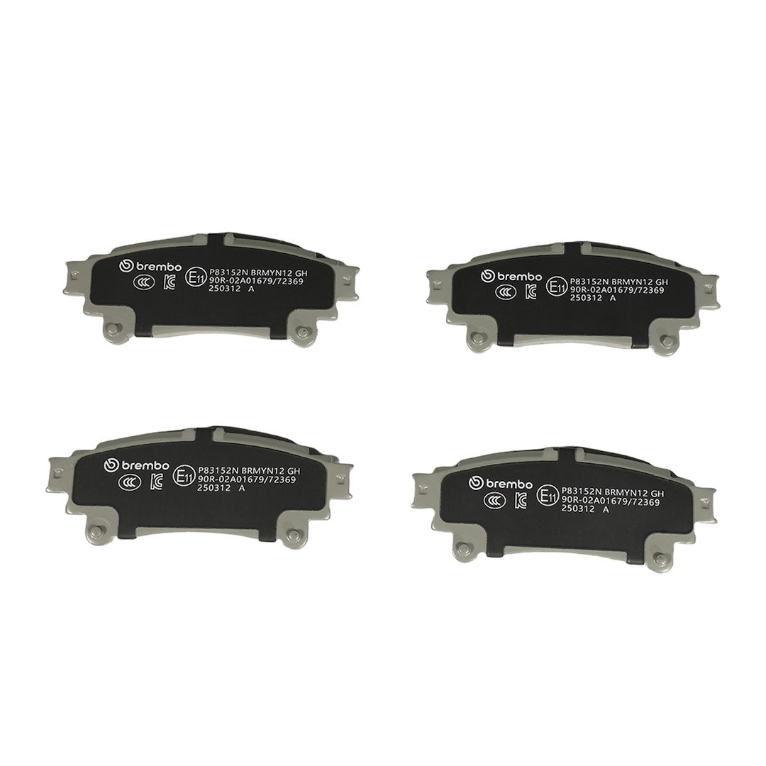 Brembo P83152n Brake Pad||p83152n_Bac.Jpg||87||brmp83152n||1754176
