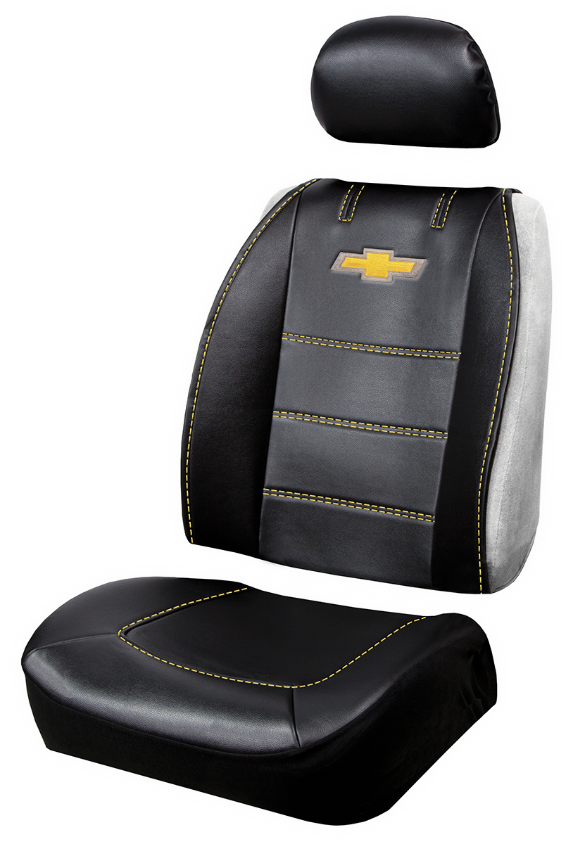 Product of Plasticolor 008626R01 Deluxe Black Leather Seat Cover 