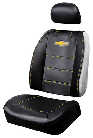 Product of Plasticolor 008626R01 Deluxe Black Leather Seat Cover 