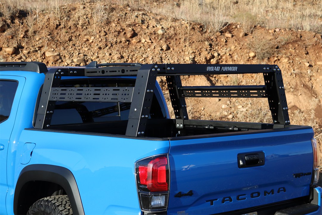 Product of Road Armor 520BRS52B-OVLD 800 Pound Static/ 425 Dynamic Pound Yes Steel Ladder Rack 