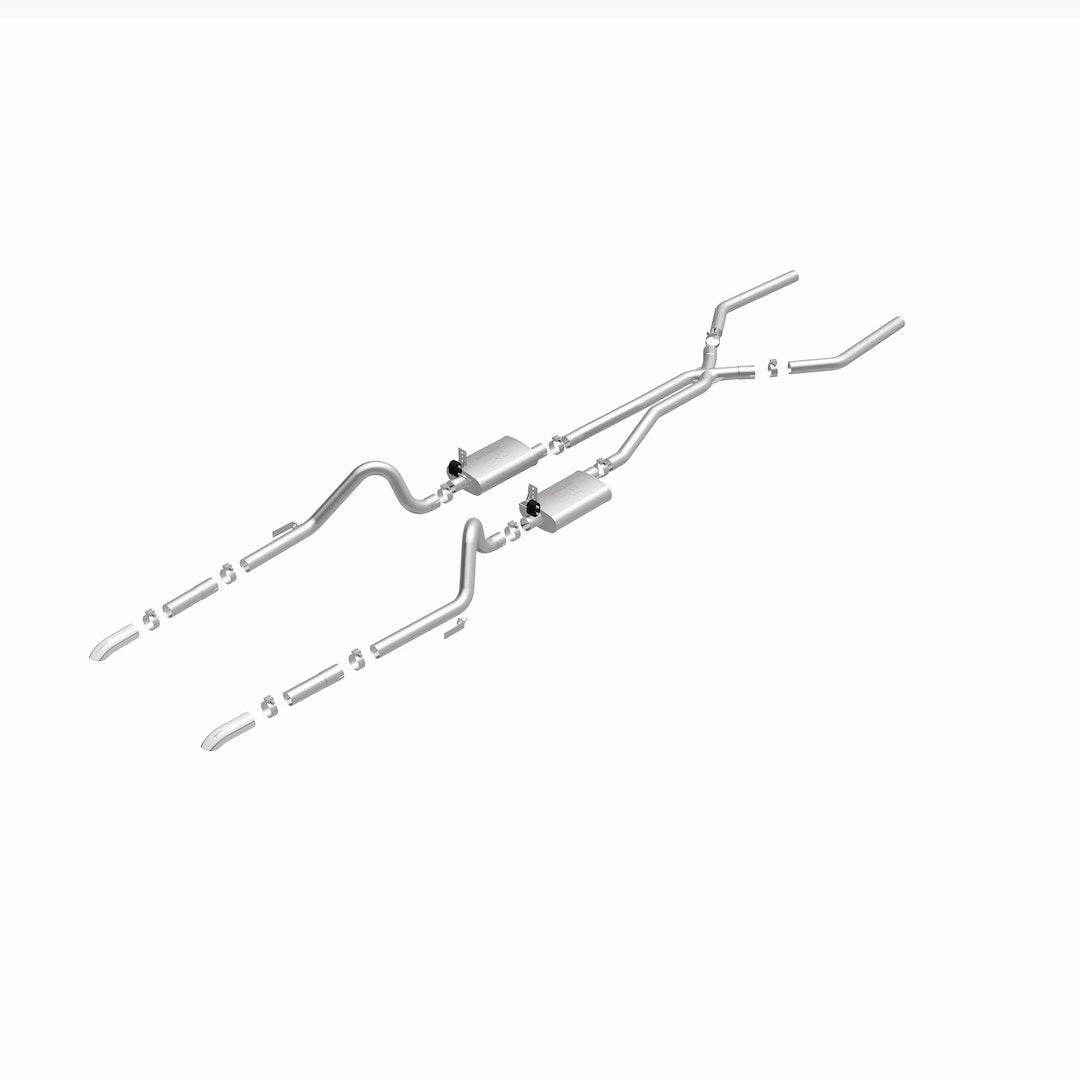 Product of Magnaflow Performance 15815 Exhaust System Kit Cat-Back System Dual Exhaust System Kit 