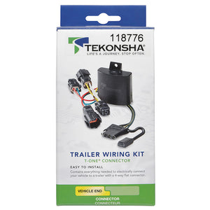 Product of Tekonsha 118776 Vehicle End 4 Flat Trailer Wiring Connector 