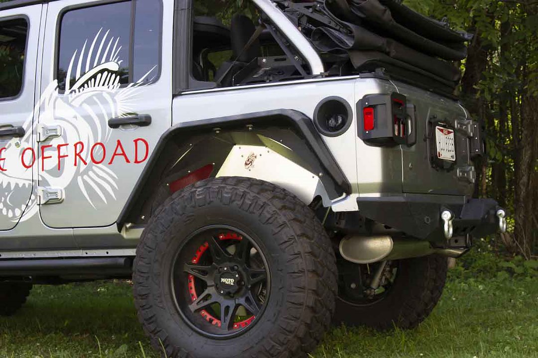 Product of Fishbone Offroad FB22089 Mako Steel Powder Coated Bumper 