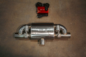 Product of Valvetronic Design UVM.76MM.TSTYLE.X1  Exhaust Muffler 