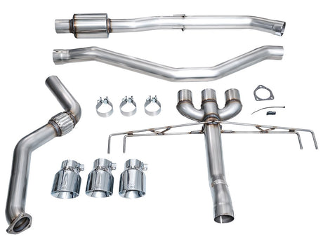 Product of AWE Tuning 3020-52335 Track Edition Cat-Back System Exhaust System Kit 
