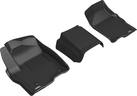 Product of 3D Mats KAGU L1GM02411509 Black Thermoplastic Rubber Of Carbon Fiber Texture Floor Liner 