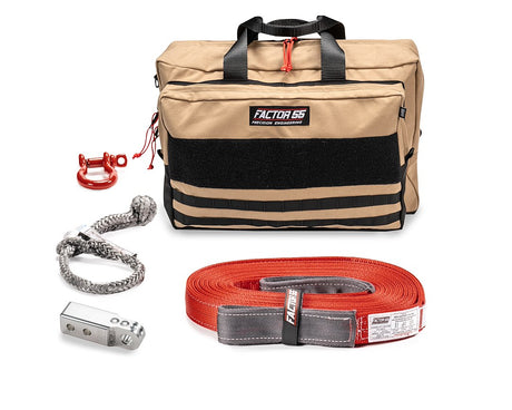 Factor 55 00485-05-Large Vehicle Recovery Kit||00485-05 Owyhee Kit - Tan Large - Silver.Jpg||85||fac0048505lar||1713507