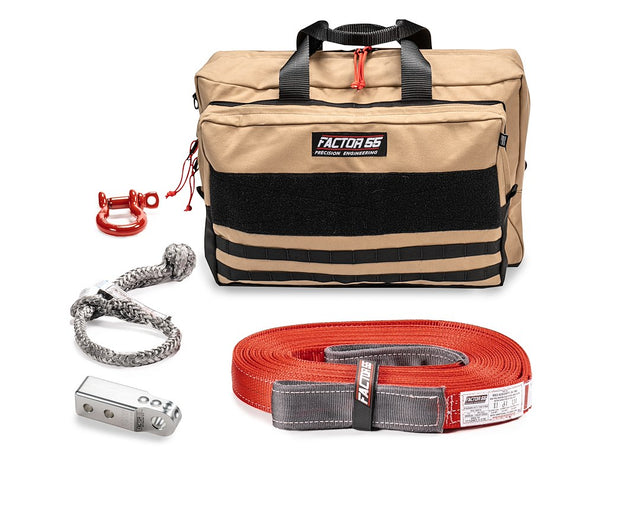 Factor 55 00485-05-Large Vehicle Recovery Kit||00485-05 Owyhee Kit - Tan Large - Silver.Jpg||85||fac0048505lar||1713507