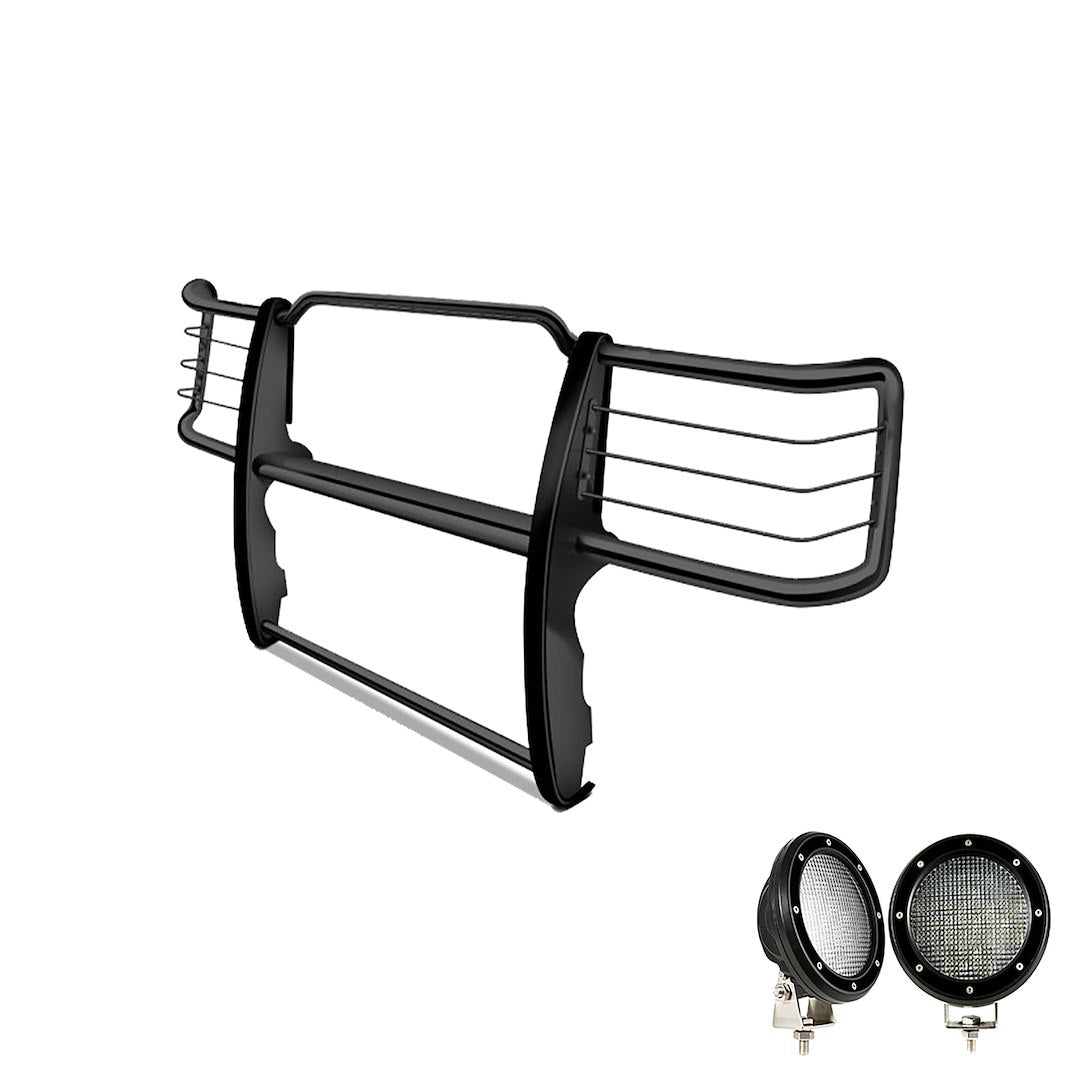 Product of Black Horse Offroad 17GT28MA-PLFB Grille Guard  