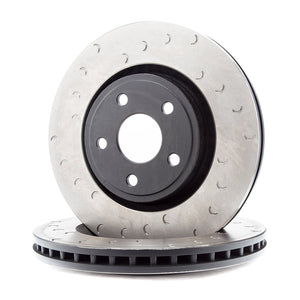 Product of Alcon Brake DKF3430X1022C Vented And Slotted 1-Piece Brake Rotor 