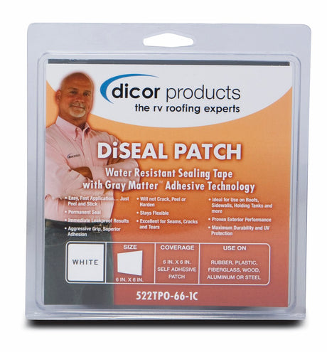 Dicor Corp. 522tpo-66-1c Roof Repair Tape||diseal Patch 522tpo661c.Jpg||85||d6j522tpo661c||1066403