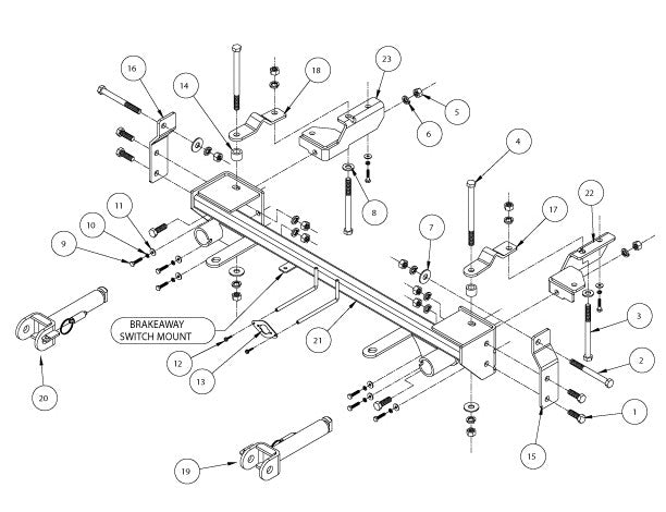 Roadmaster 524450-5 Vehicle Baseplate||524450-5.Jpg||85||r6l5244505||2072565