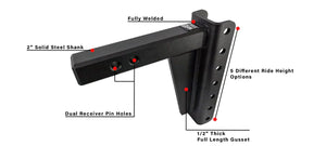 Product of Bulletproof Hitches HD208 2 Inch Receiver Trailer Hitch Ball Mount 