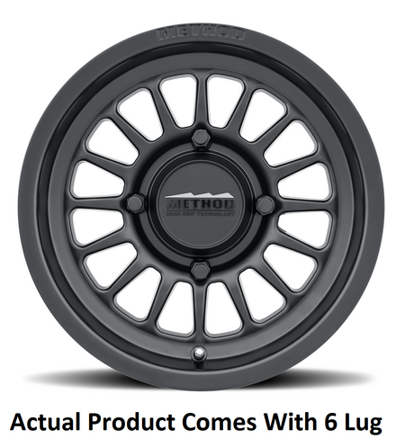 Product of Method Race Wheels 15x7 Black Wheel - Not Applicable Bolt Pattern 