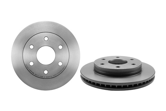 Product of Brembo 09819281C02 Vented 1 Piece Brake Rotor 