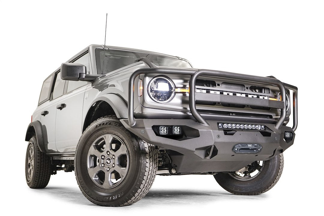 Product of Fab Fours FB21-X5250-1 Matrix Series Steel Matte Powder Coated Bumper 
