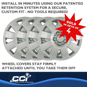 Product of Coast To Coast IWC41015S Silver Set Of 4 