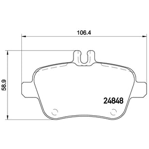 Brembo P50091x Brake Pad||p50091x_Drw.Jpg||88||brmp50091x||1755011